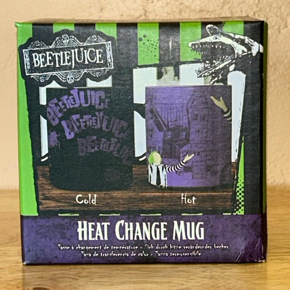 Beetlejuice Magic Heat Change Mug Made By Paladone. Brand New In Box. - Picture 3 of 8